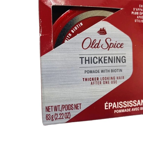 Old Spice Thickening Pomade With Biotin - Brand New - Picture 4 of 7